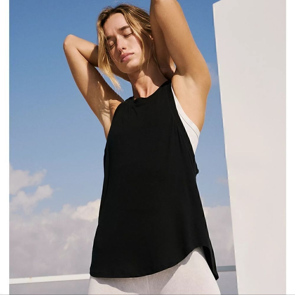 Free People Movement Endurance Run Tank XS Black